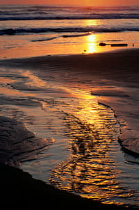 Sunset at Ruby Beach