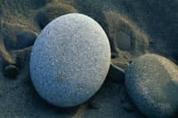 Round Rocks at Sunset