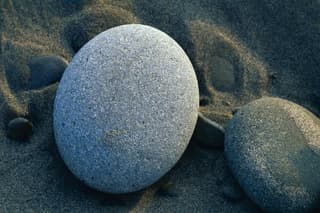 Round Rocks at Sunset
